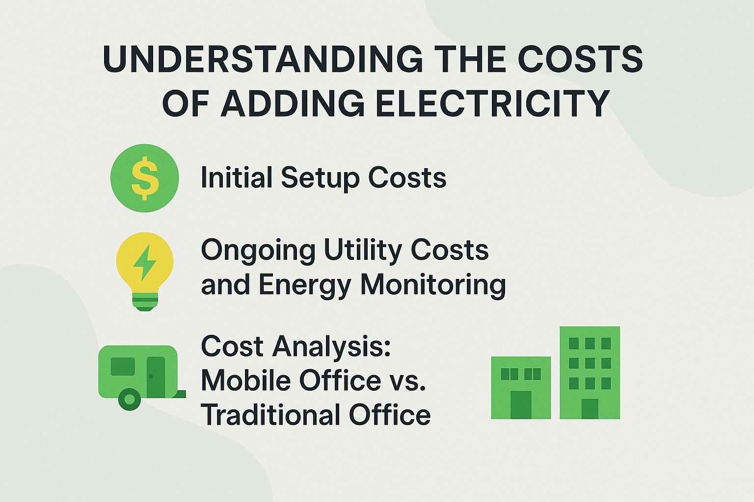 Understanding the Costs of Adding Electricity