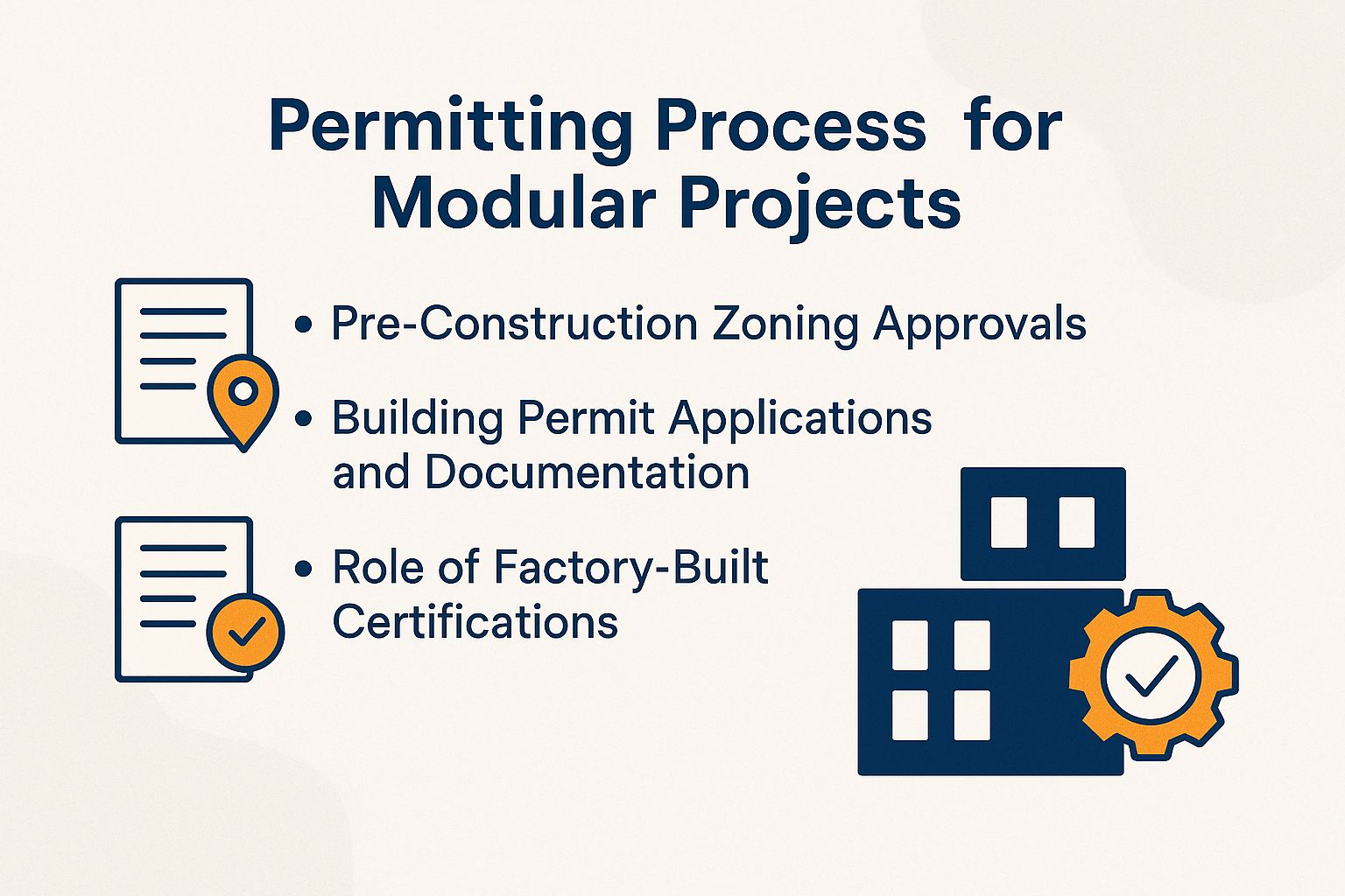 Permitting Process for Modular Projects